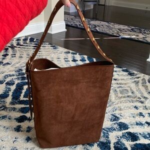 Madewell Studded Bucket Tote